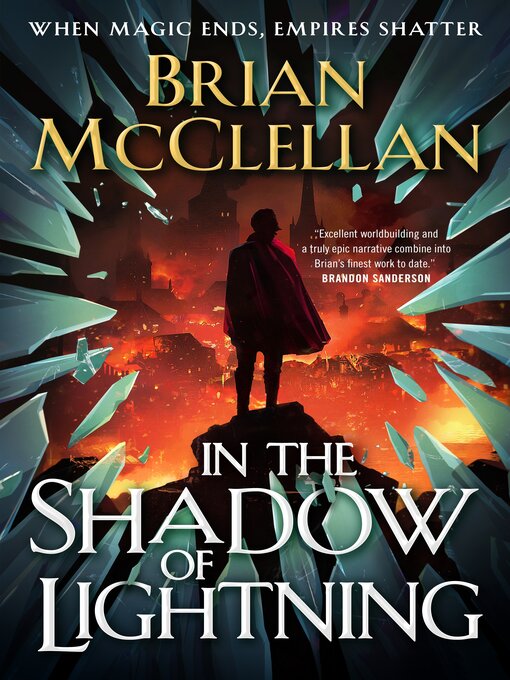 Title details for In the Shadow of Lightning by Brian McClellan - Wait list
